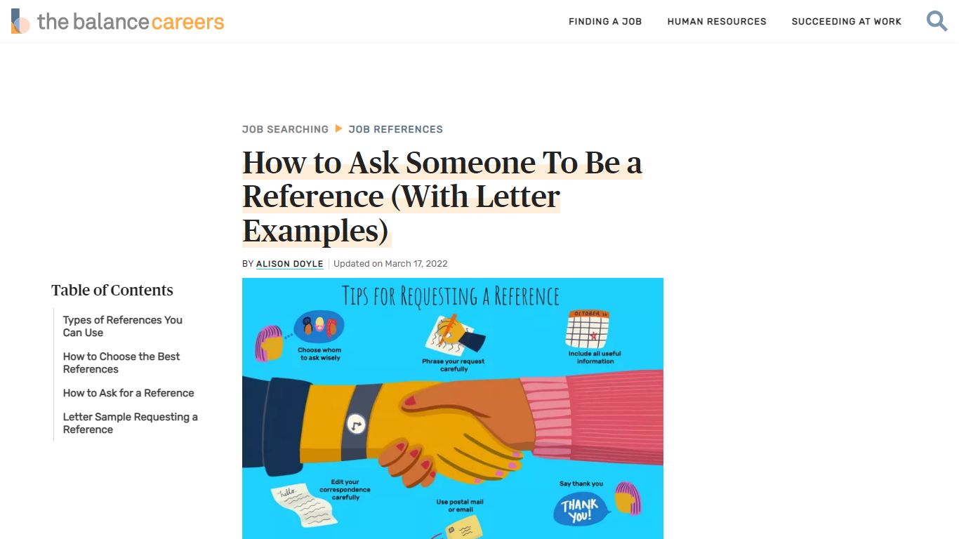 How to Ask Someone To Be a Reference (With Letter Examples)